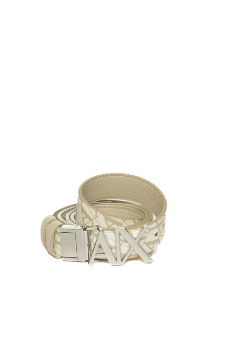 Cream reversible belt ARMANI EXCHANGE | XW001203AF13680-F0053